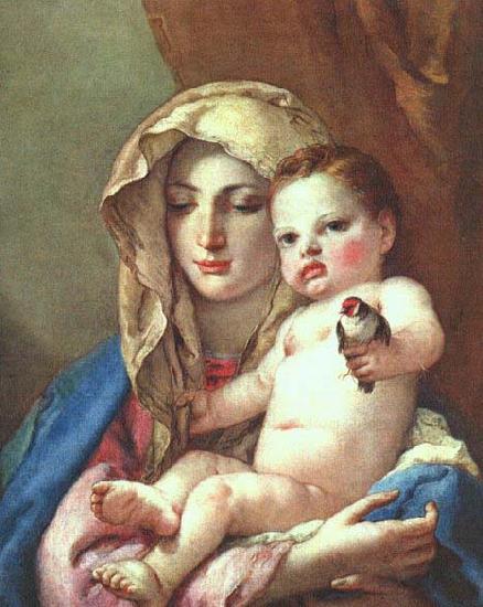 Giovanni Battista Tiepolo Madonna of the Goldfinch